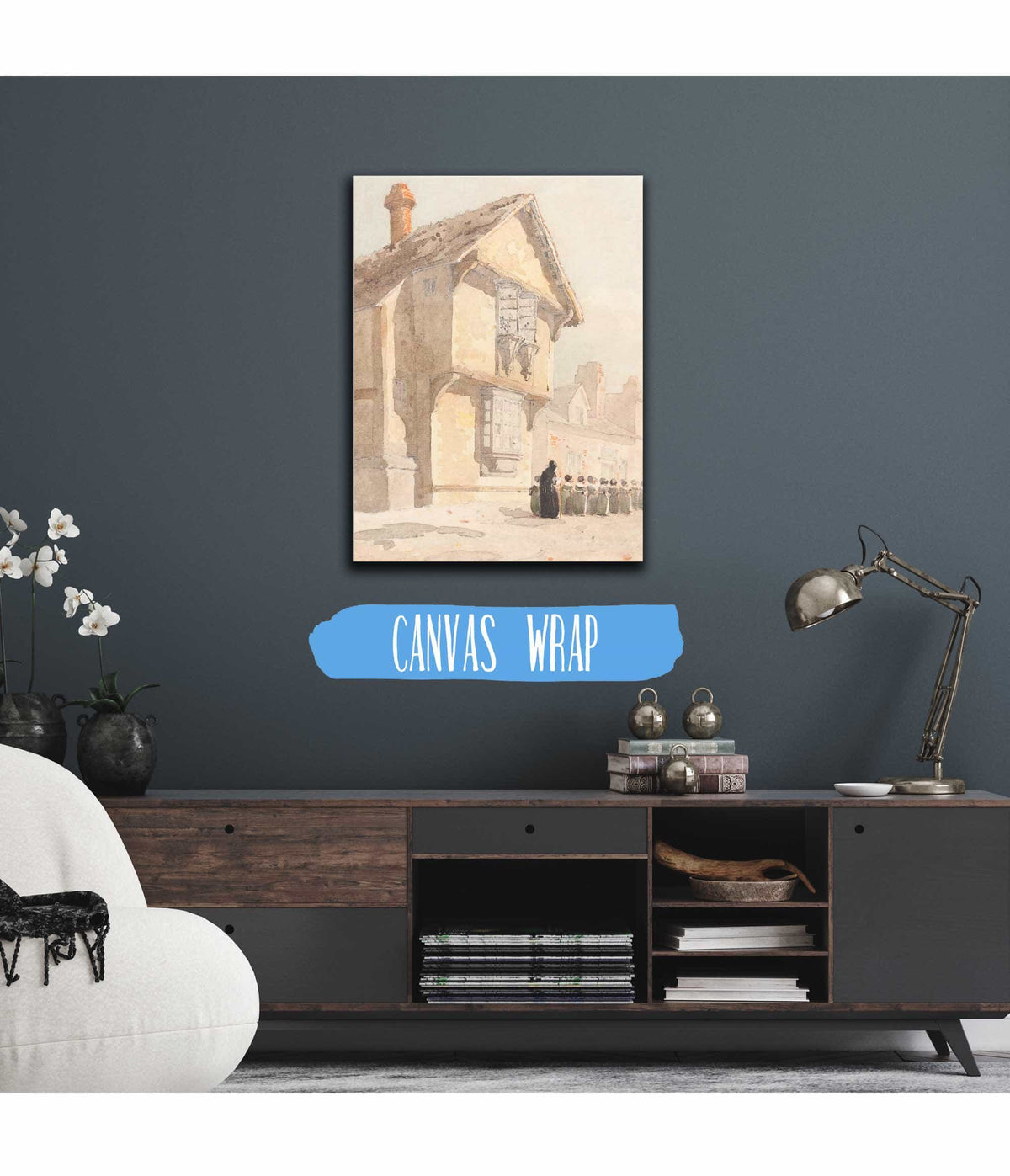 The School Walk by David Cox