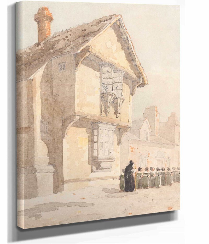 The School Walk by David Cox