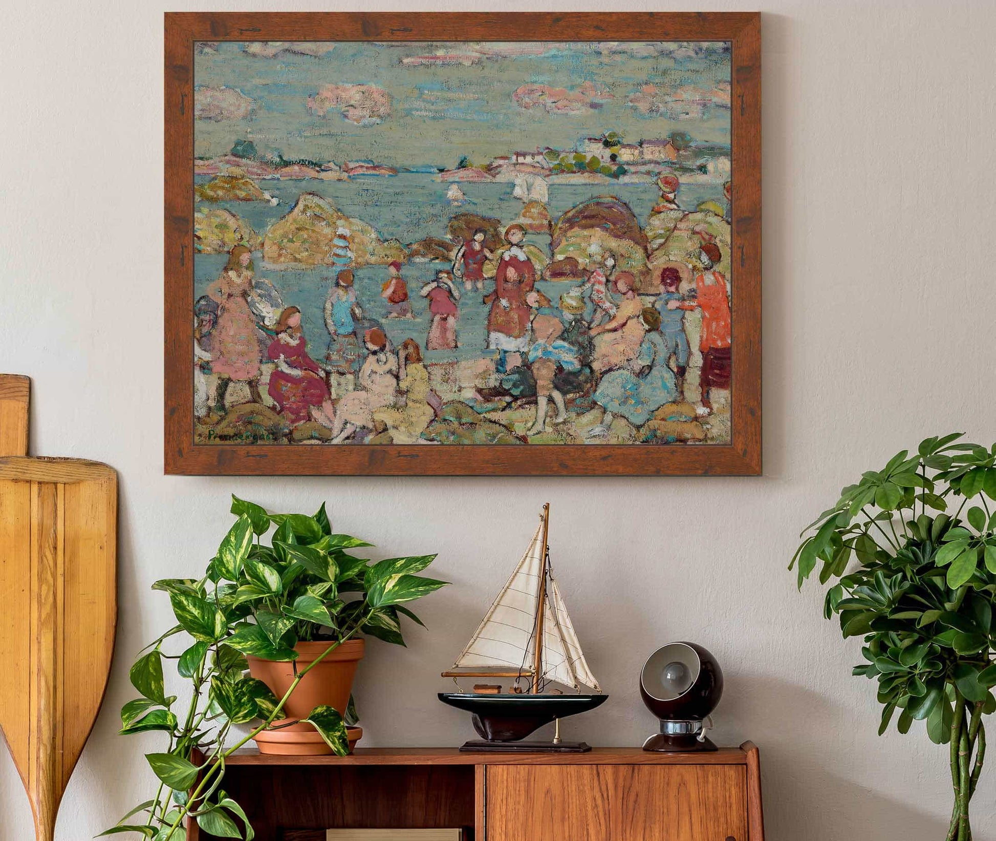 The Seashore by Maurice Prendergast