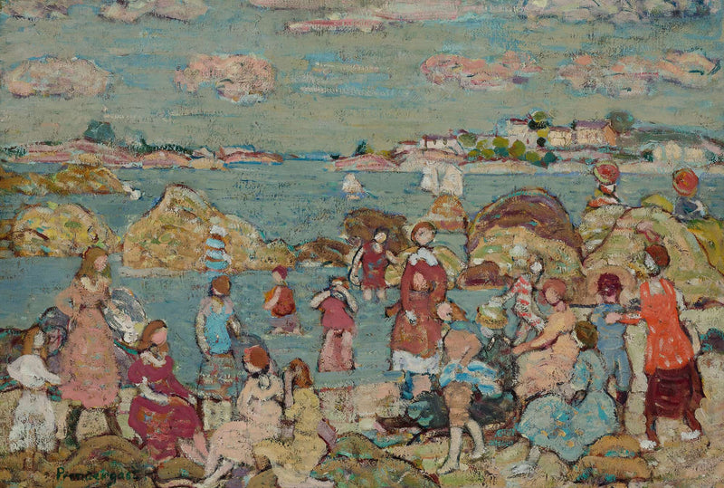 The Seashore by Maurice Prendergast
