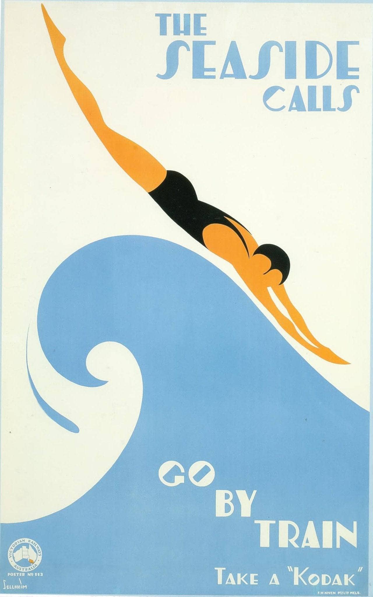 The Seaside Calls: Go by Train - Take a “Kodak”