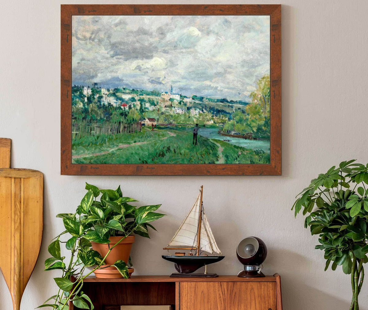 The Seine Near St Cloud by Alfred Sisley