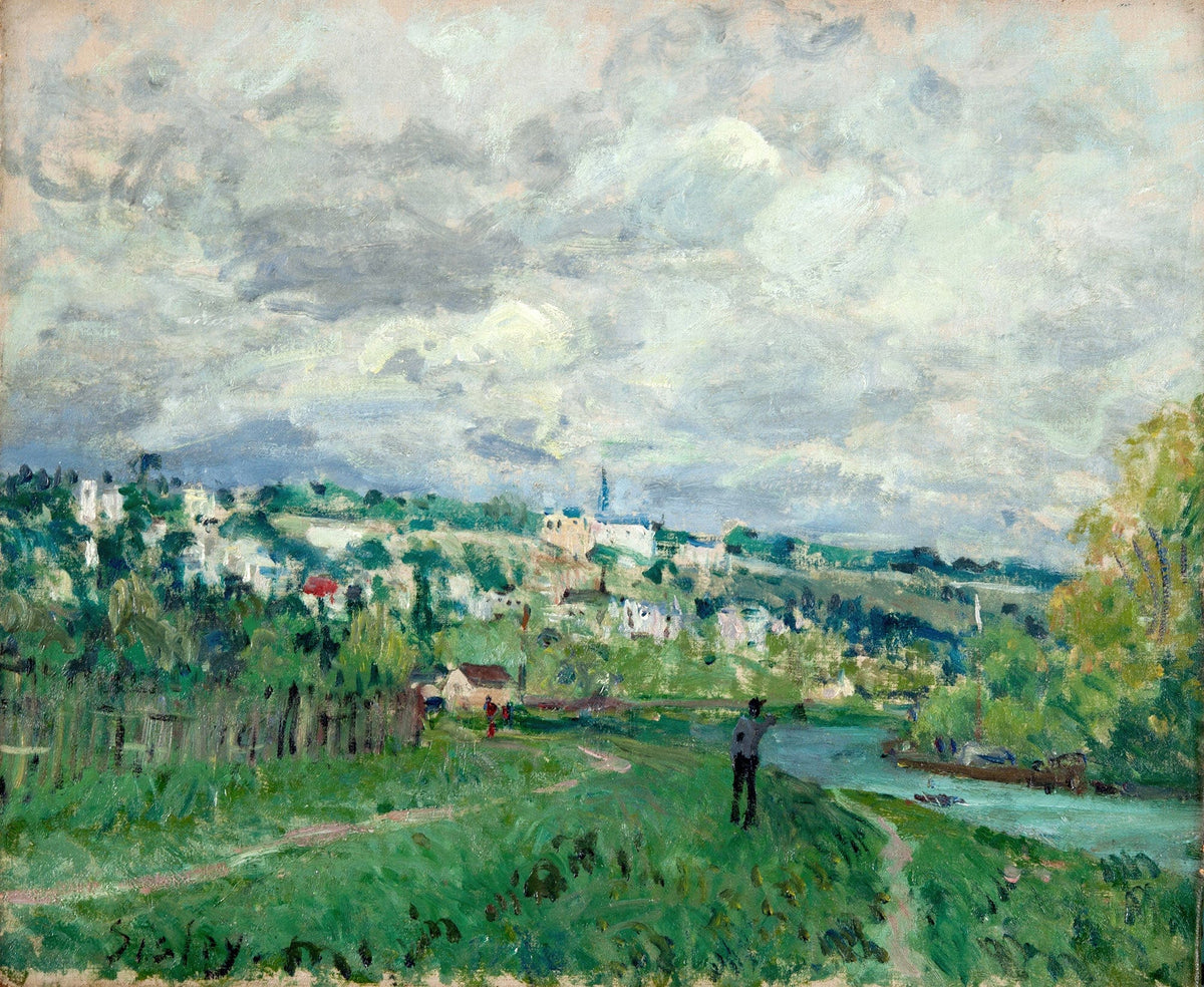 The Seine Near St Cloud by Alfred Sisley