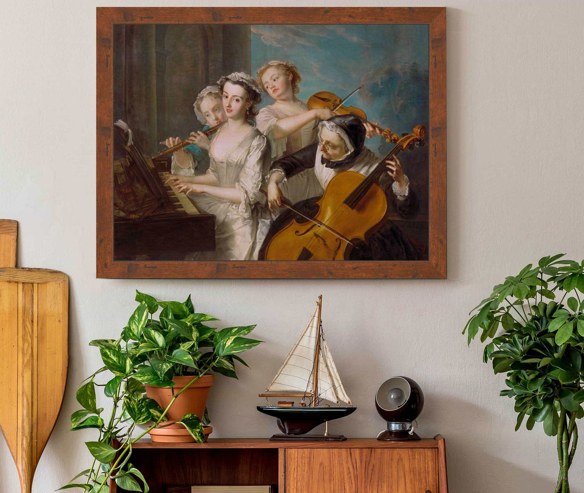 The Sense Of Hearing To by Philippe Mercier