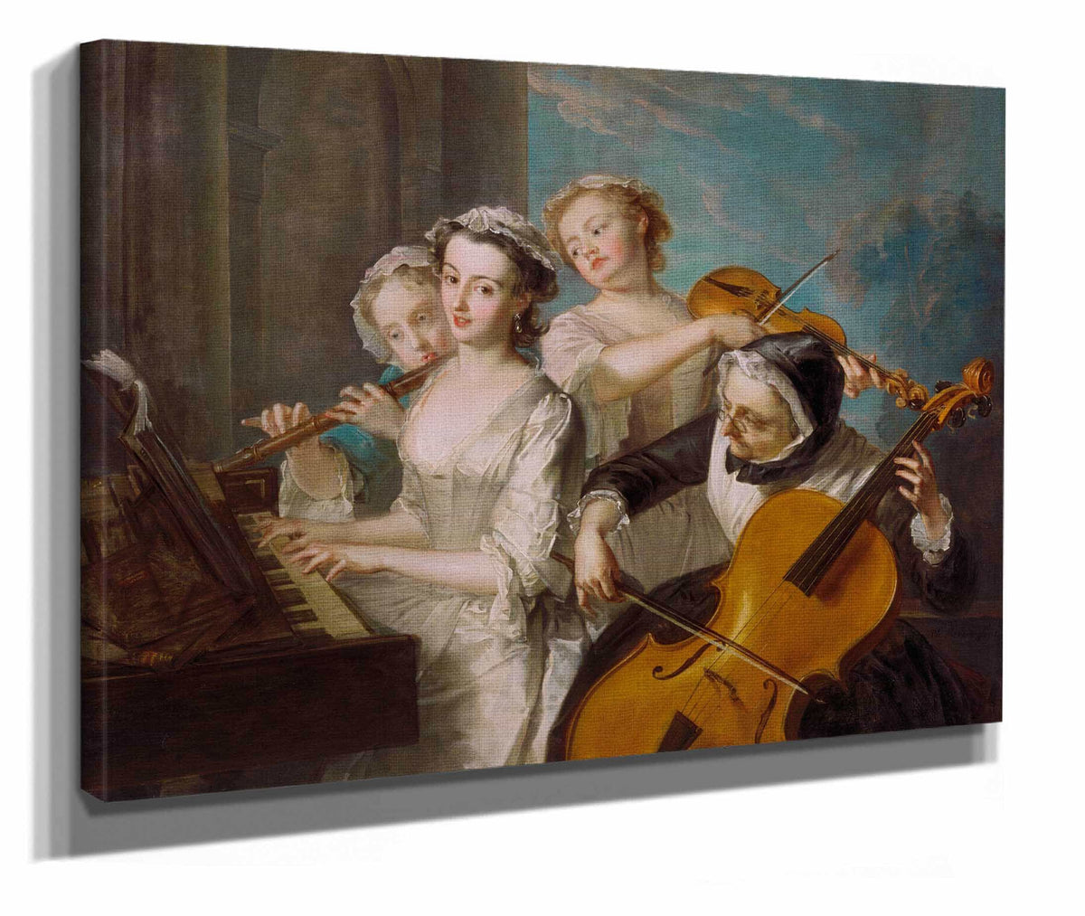 The Sense Of Hearing To by Philippe Mercier