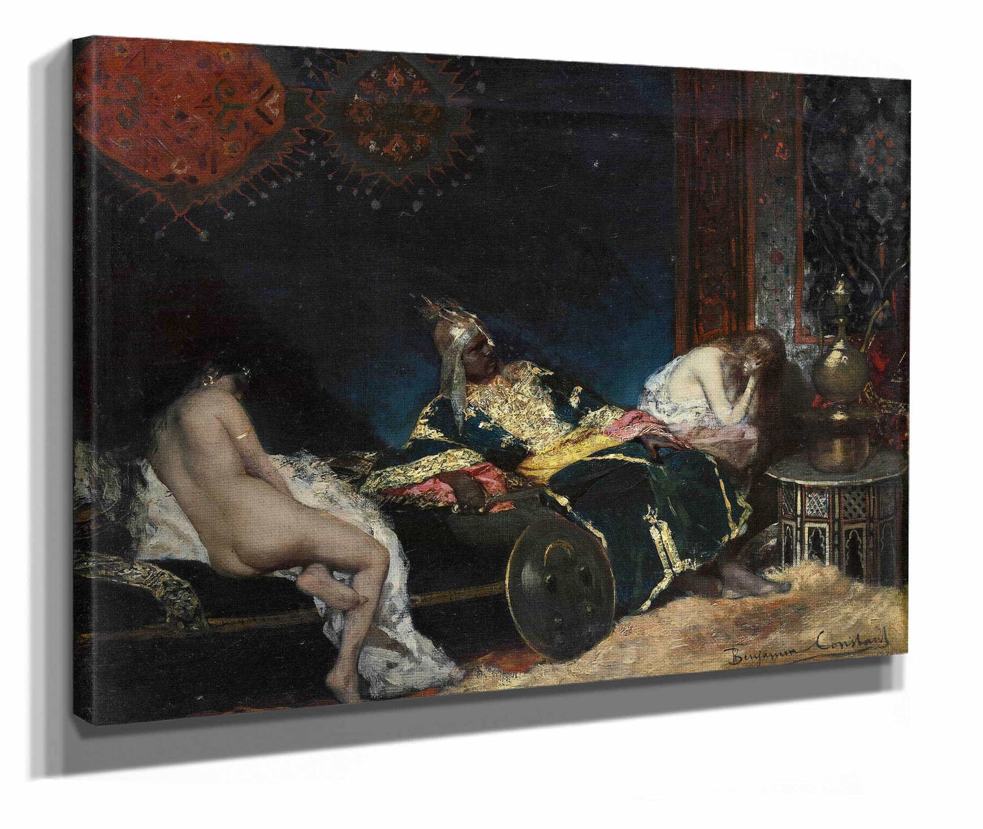 The Serbian Concubine by Jean Joseph Benjamin Constant