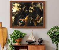 The Sermon Of Saint John The Baptist by Salvator Rosa