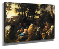 The Sermon Of Saint John The Baptist by Salvator Rosa