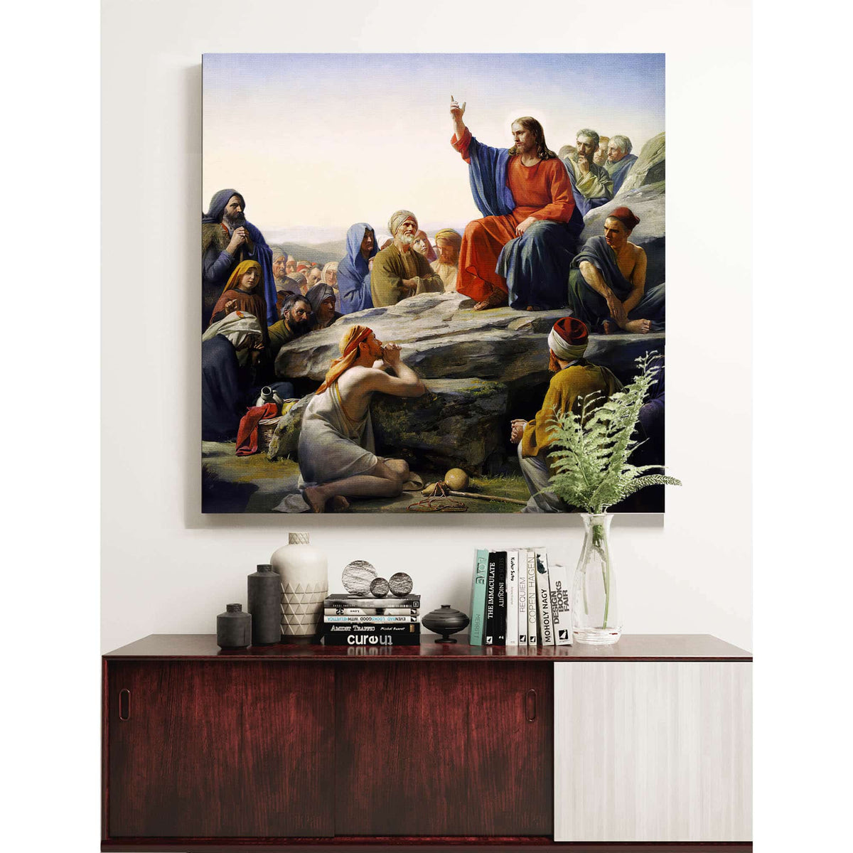 The Sermon On The Mount by Carl Bloch