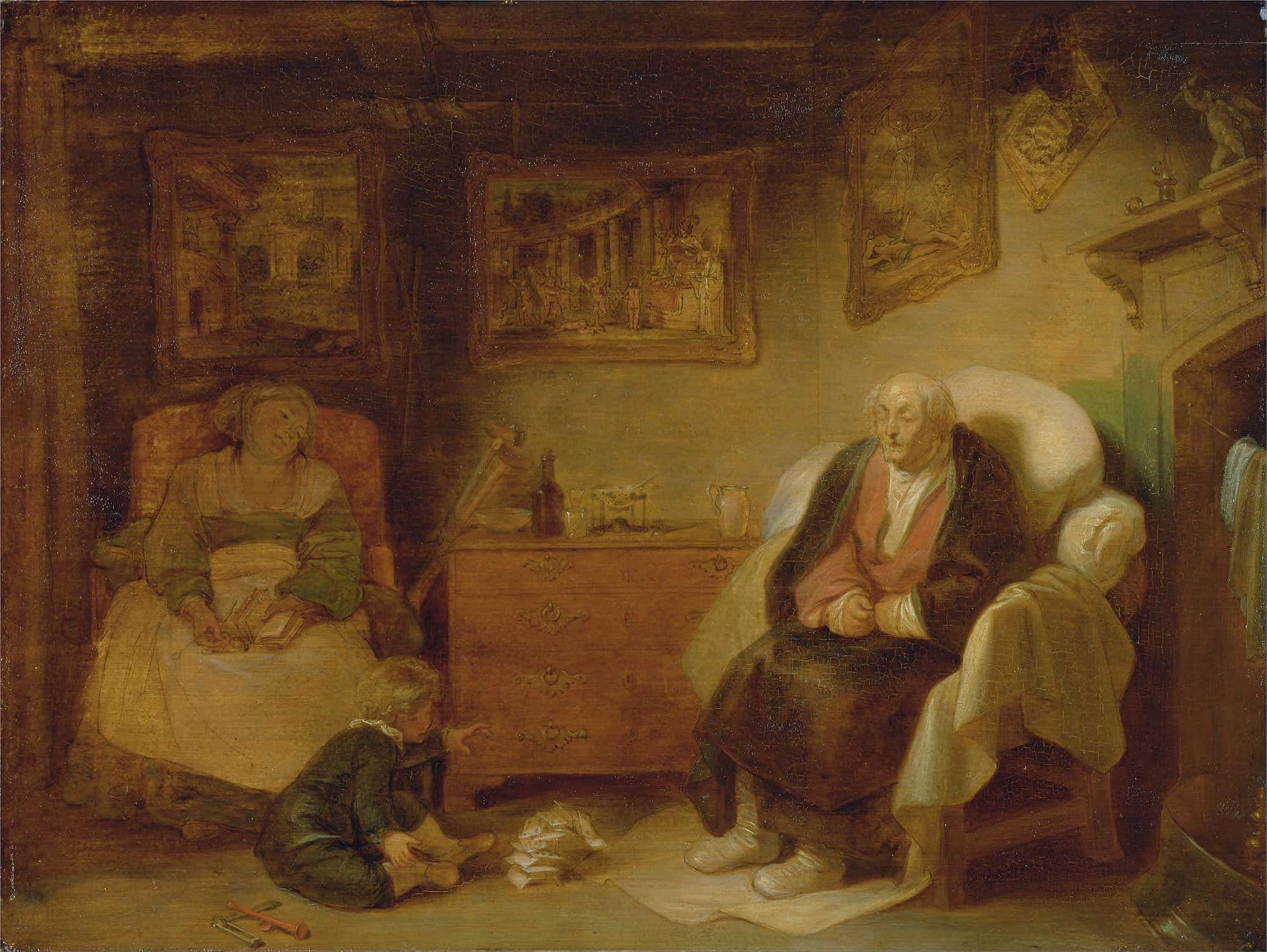 The Seven Ages Of Man Second Childishness As You Like It Ii Vii by Robert Smirke