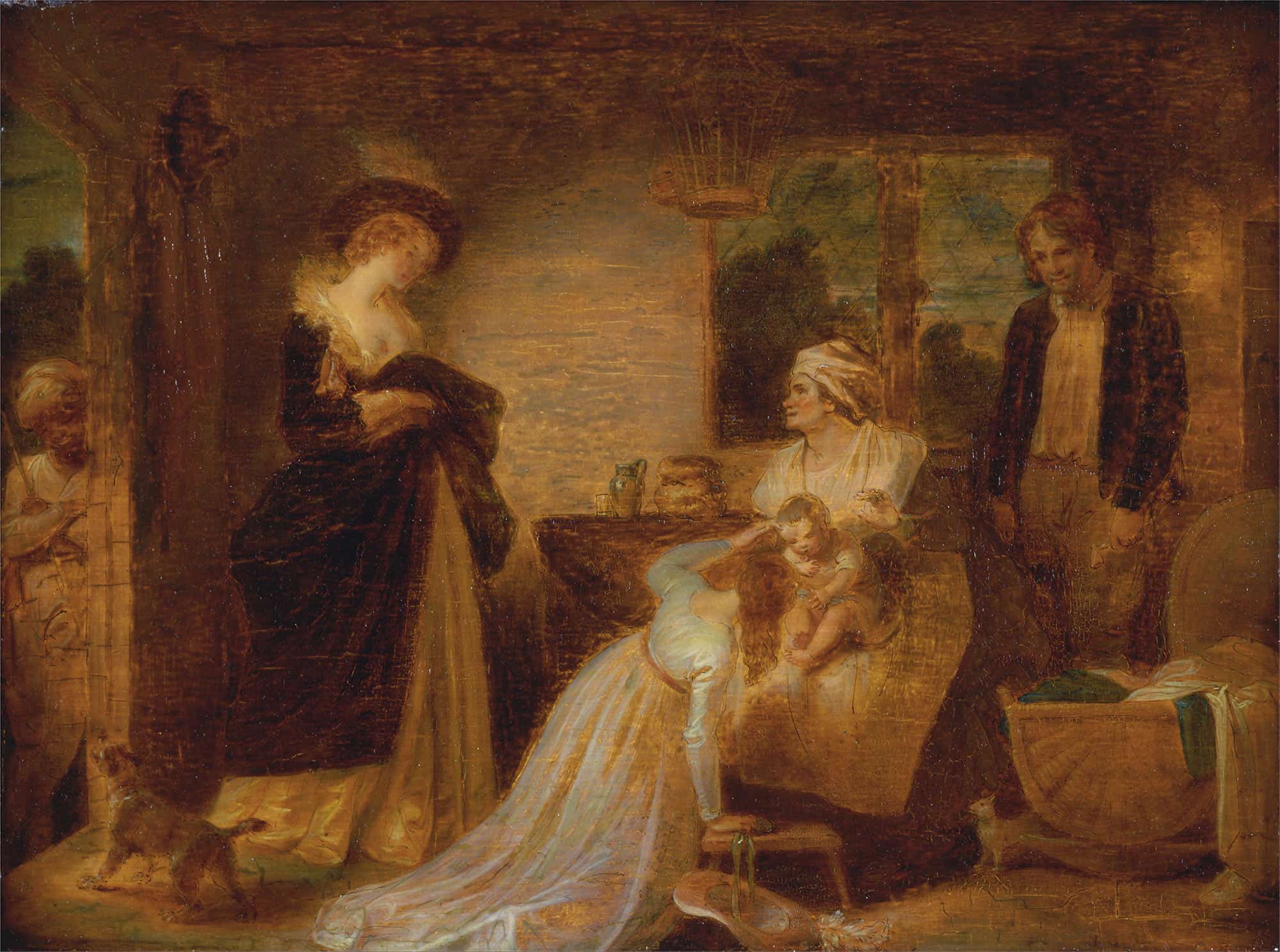 The Seven Ages Of Man The Infant As You Like It Ii Vii by Robert Smirke