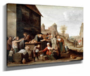 The Seven Corporal Works Of Mercy by David Teniers The Younger