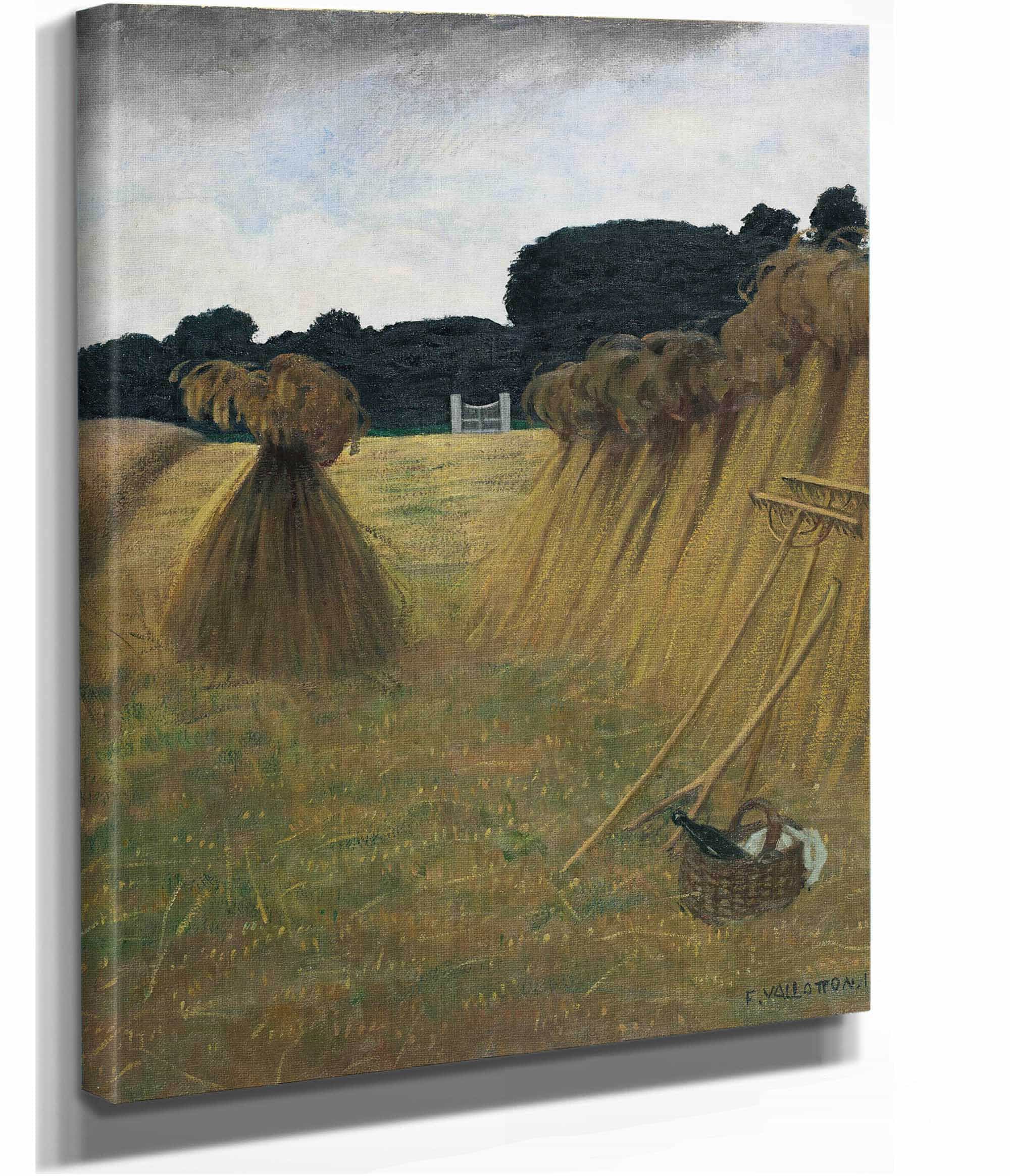 The Sheaves by Felix Vallotton