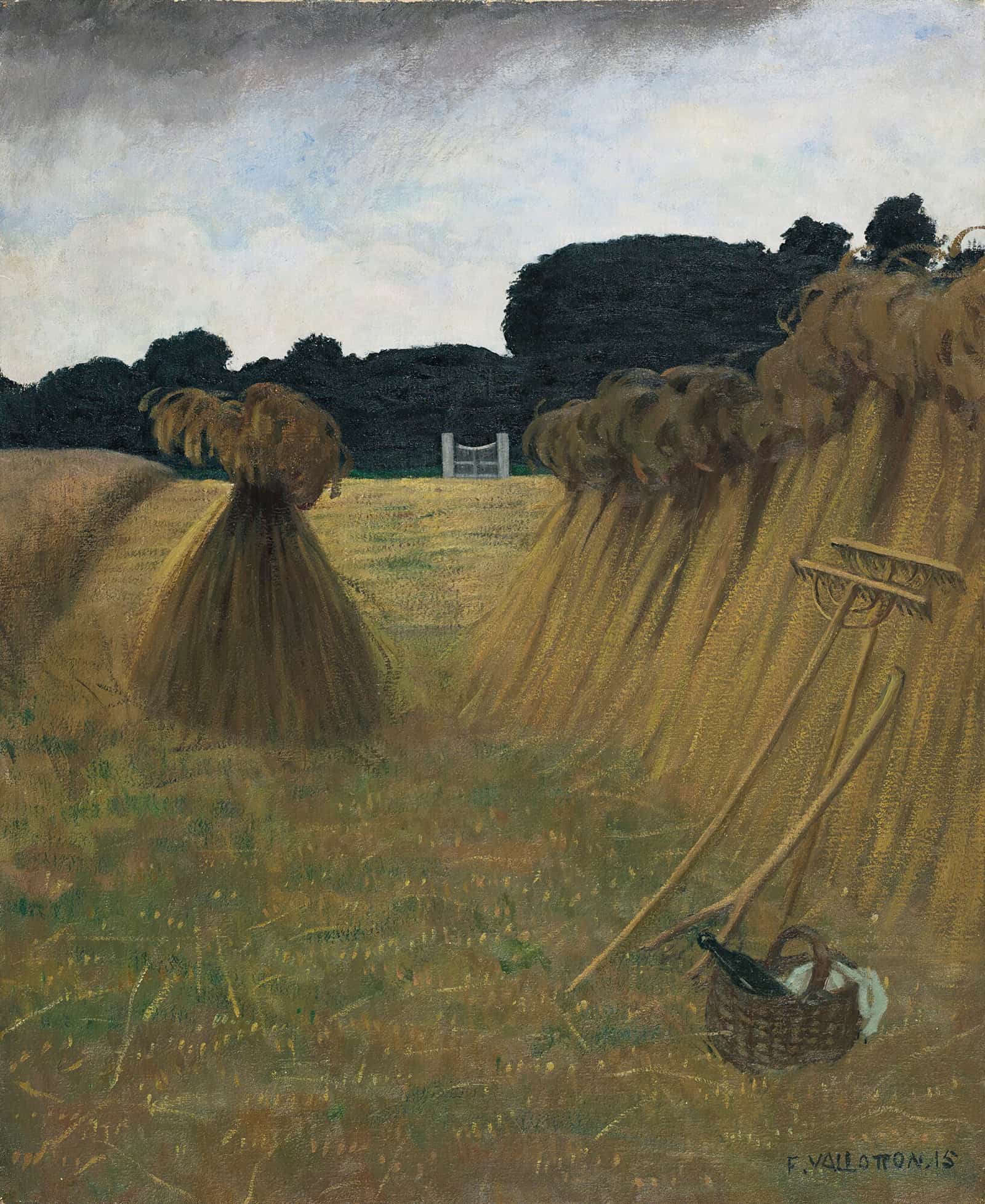 The Sheaves by Felix Vallotton