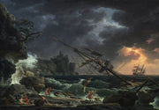 The Shipwreck by Claude Joseph Vernet