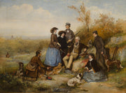 The Shooting Party by William Powell Frith