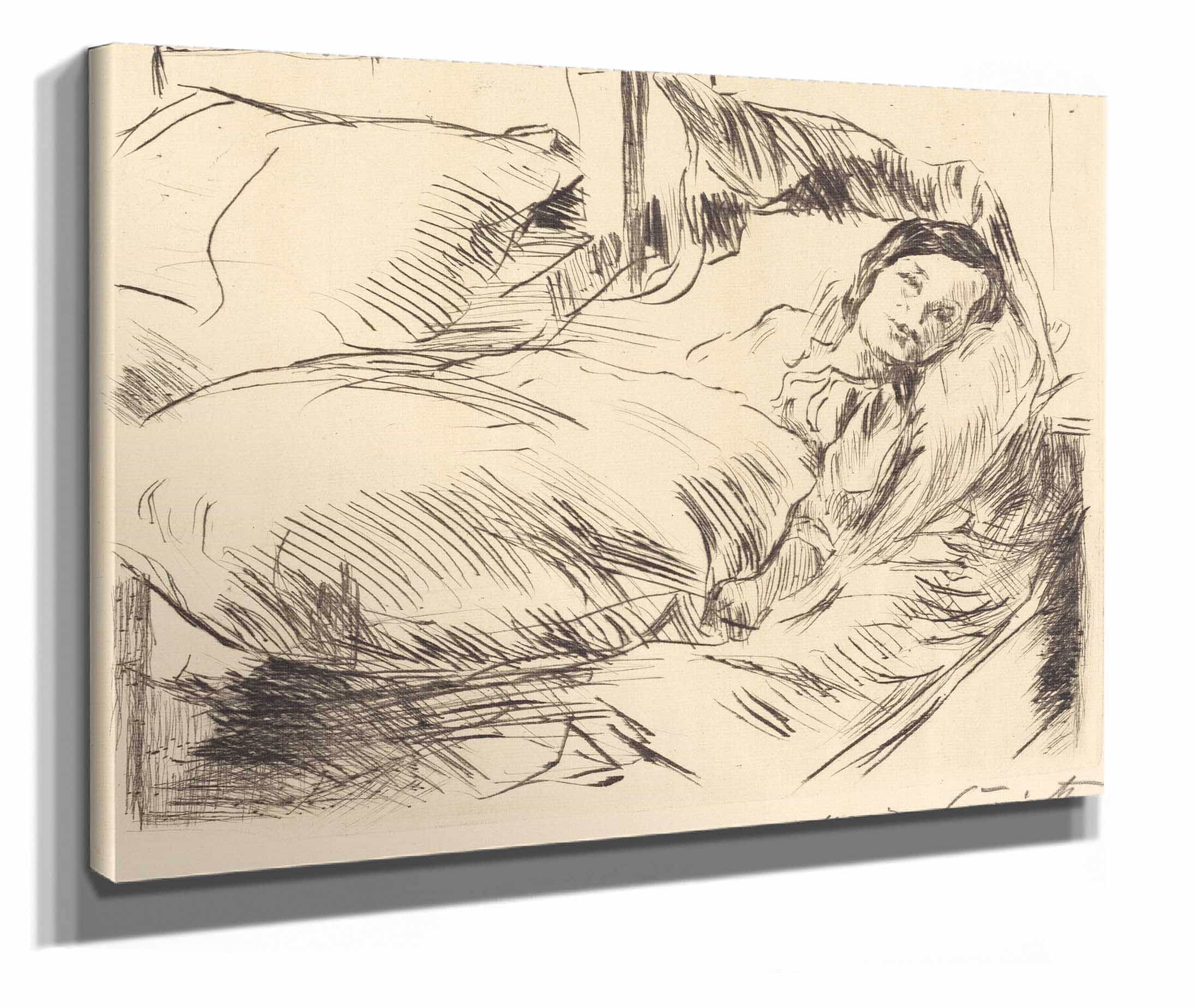 The Sick Child Das Kranke Kind by Lovis Corinth
