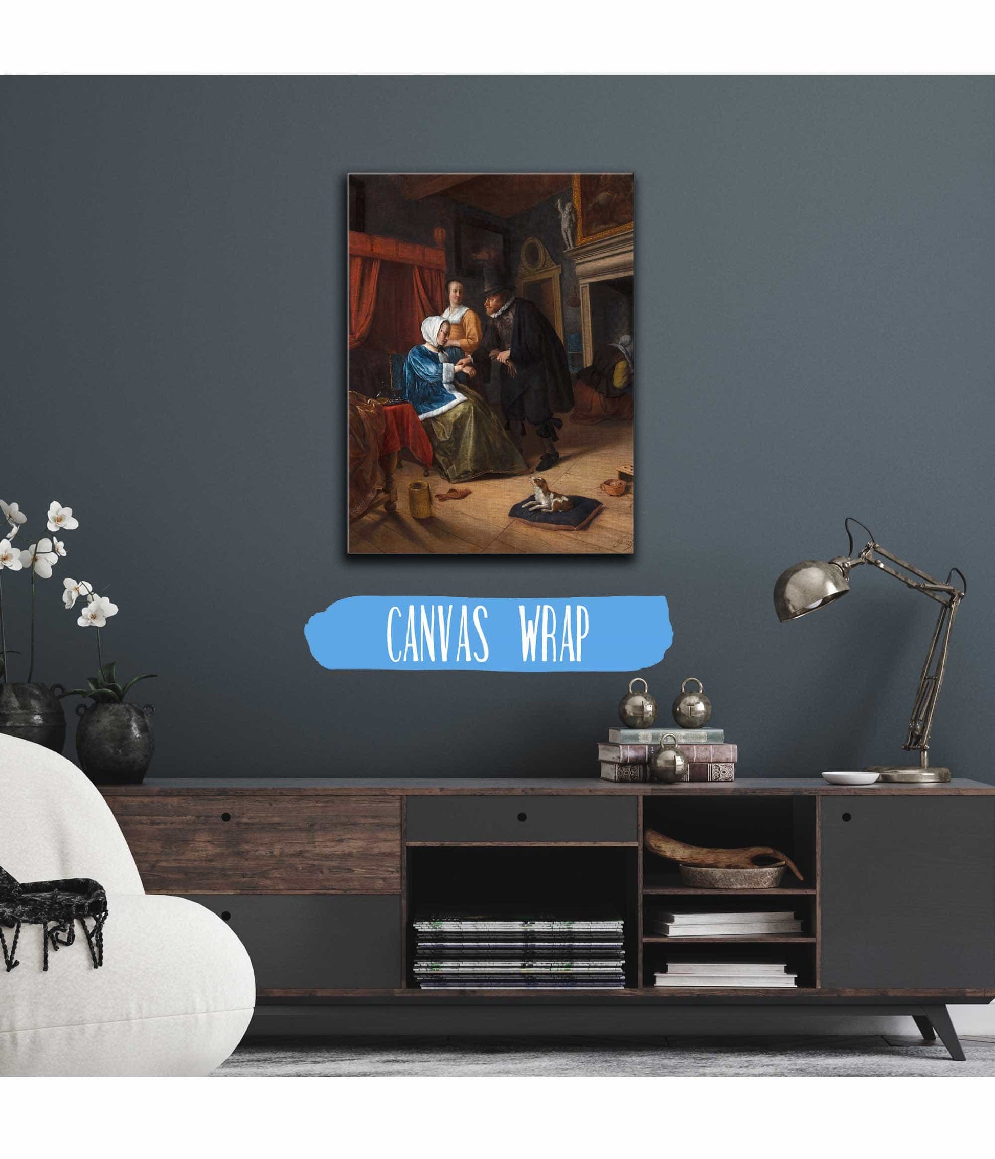 The Sick Girl by Jan Steen