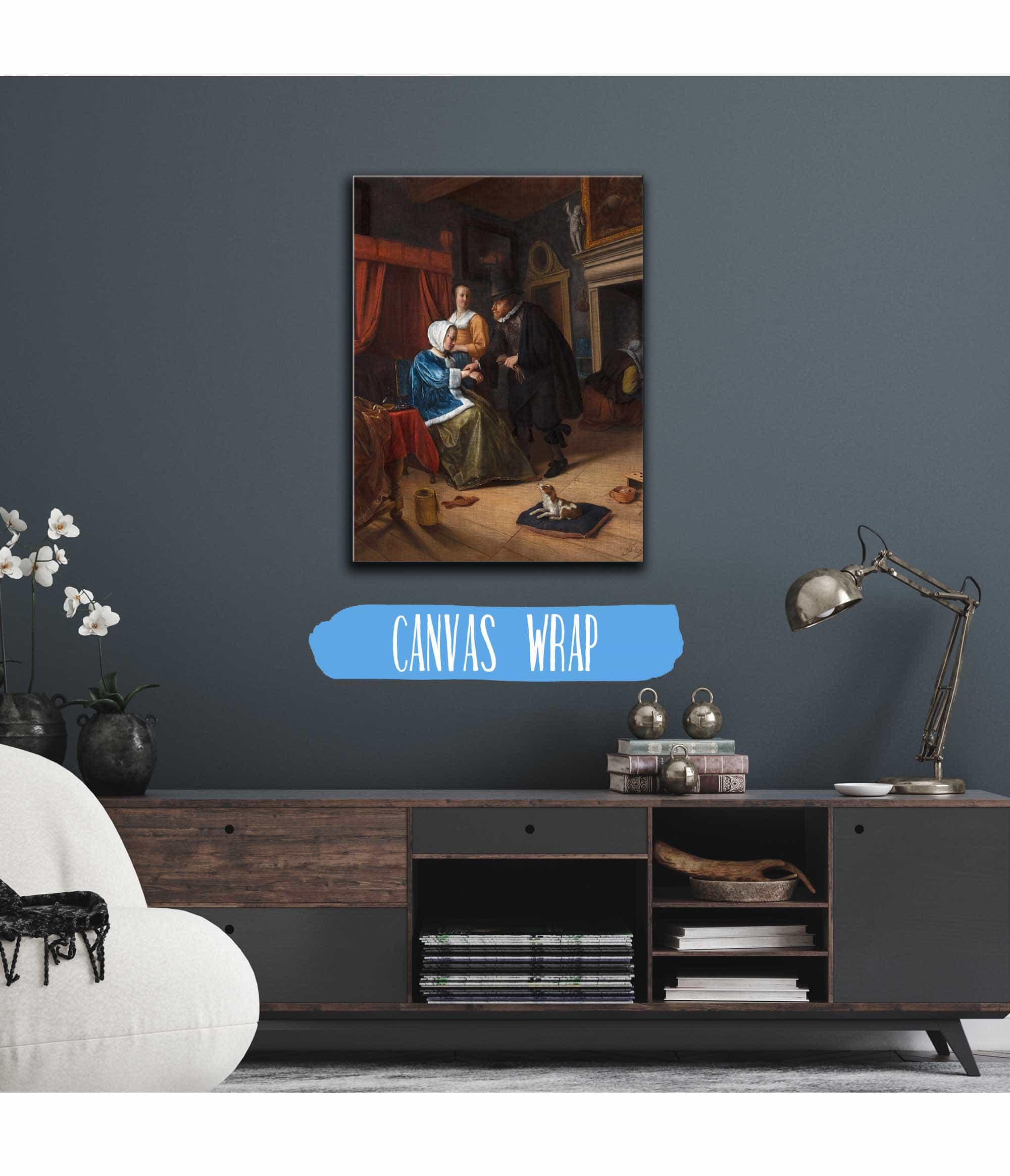 The Sick Girl by Jan Steen