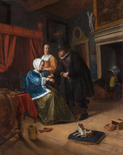 The Sick Girl by Jan Steen