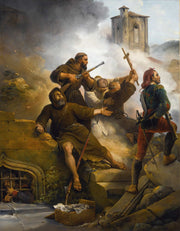 The Siege Of Saragossa by Horace Vernet