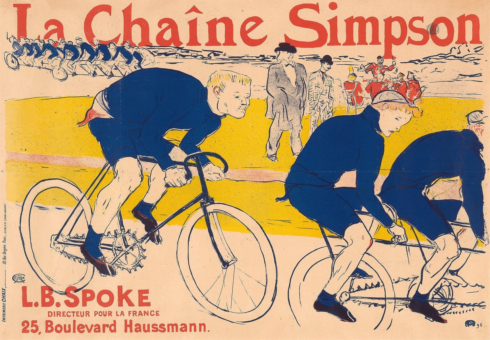 The Simpson by Henri De Toulouse Lautrec