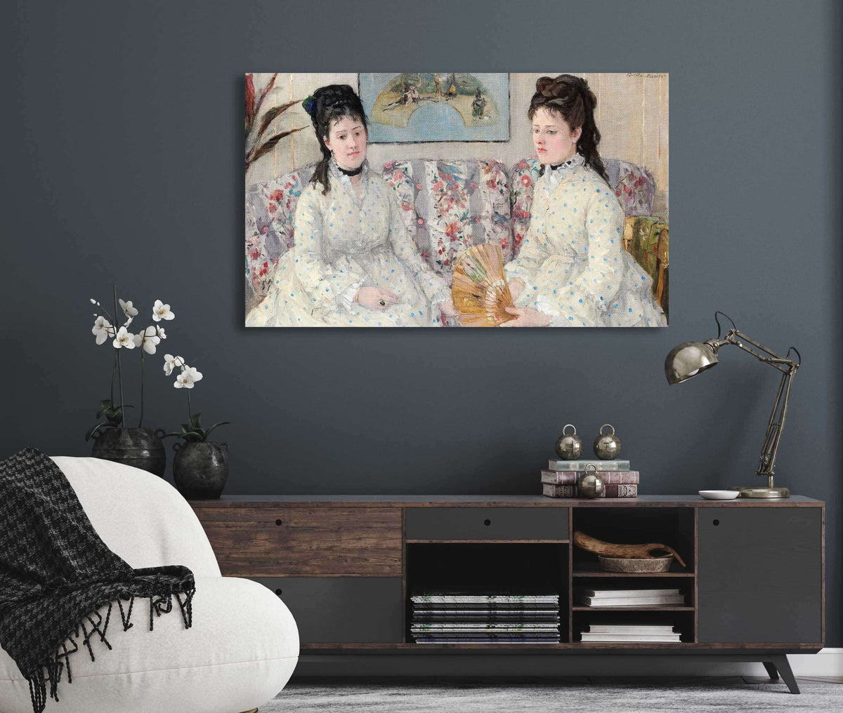 The Sisters by Berthe Morisot