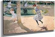 The Skipping Rope by Joaquin Sorolla