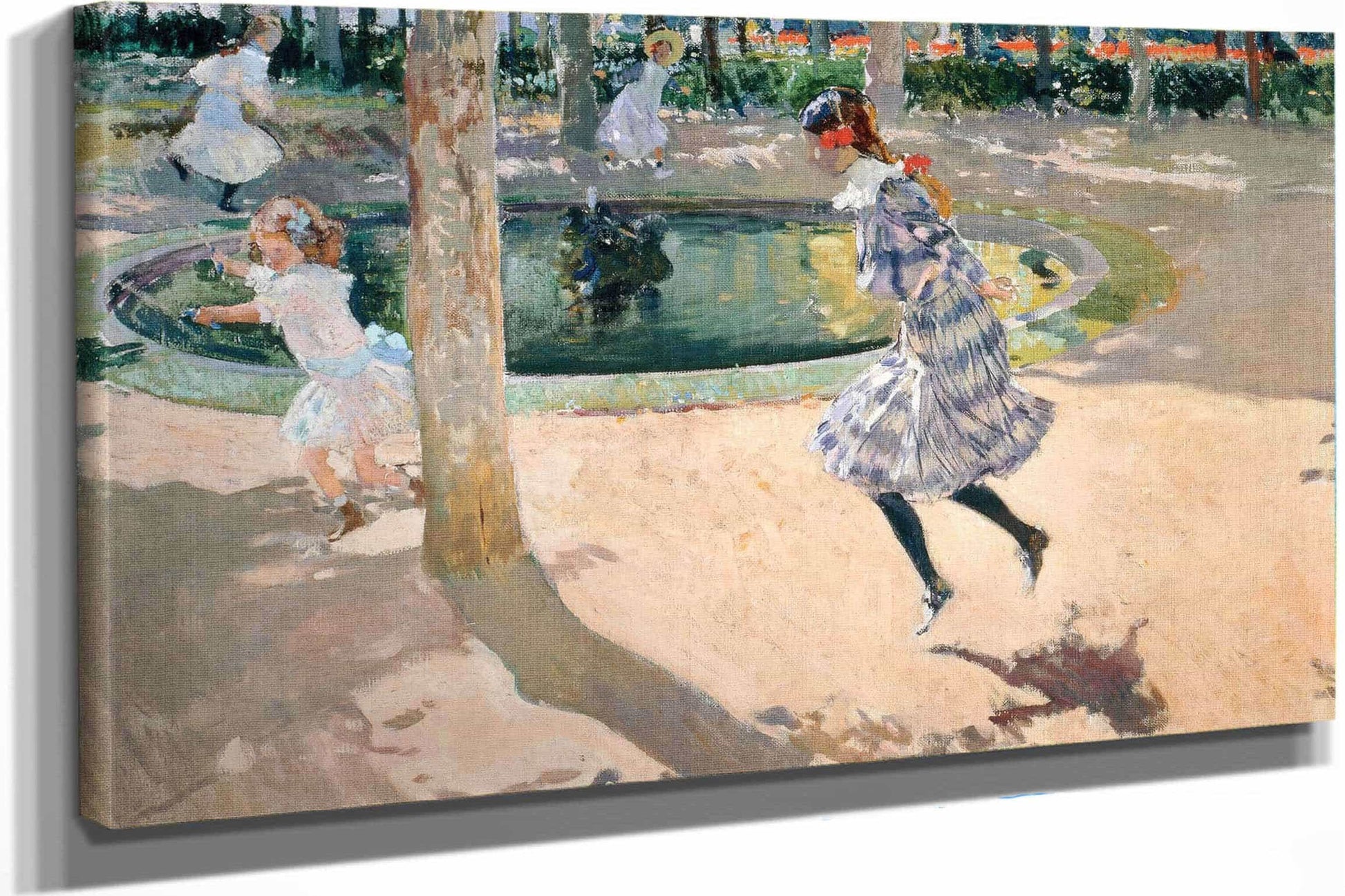 The Skipping Rope by Joaquin Sorolla