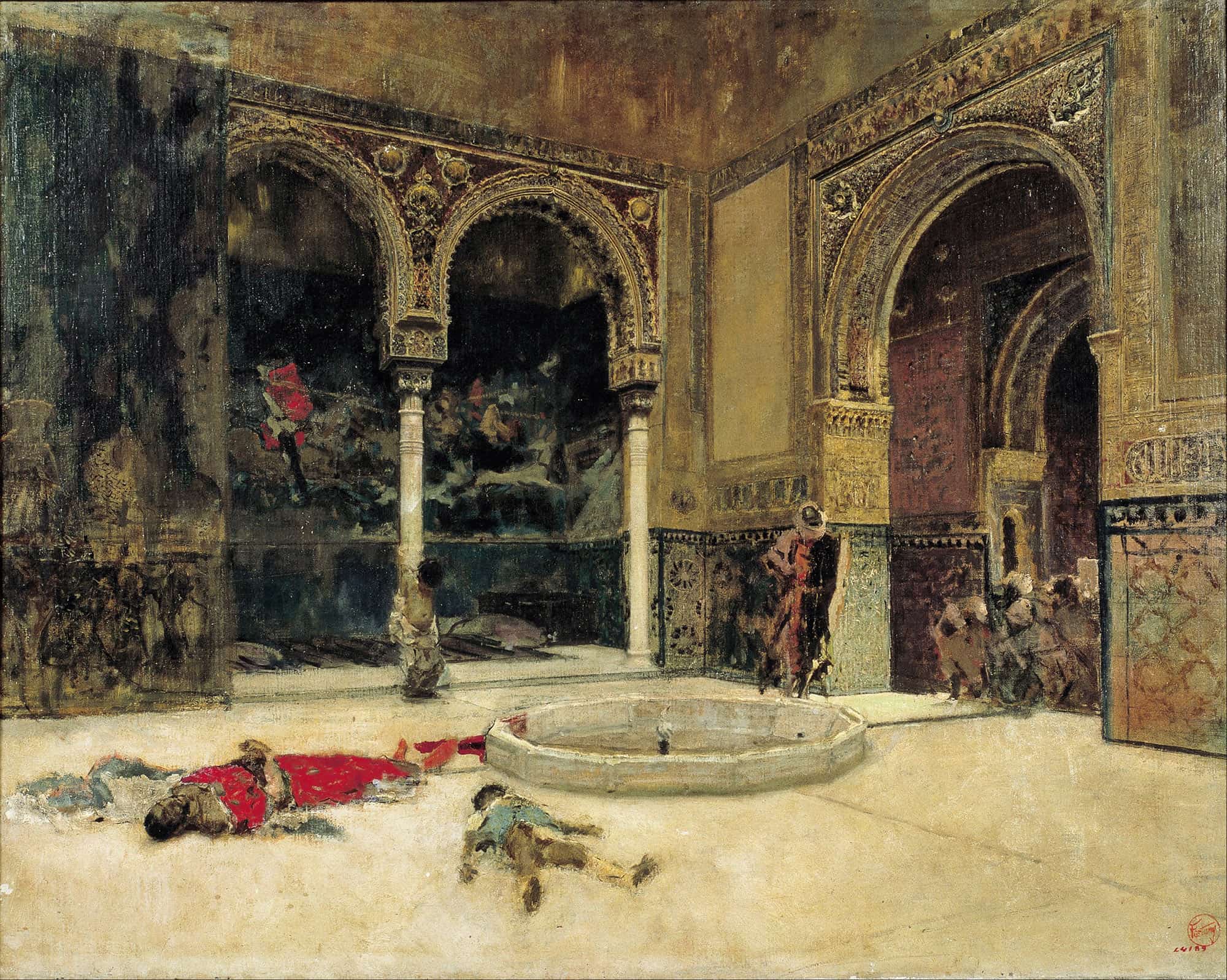 The Slaying Of The Abencerrajes by Mariano Fortuny Marsal