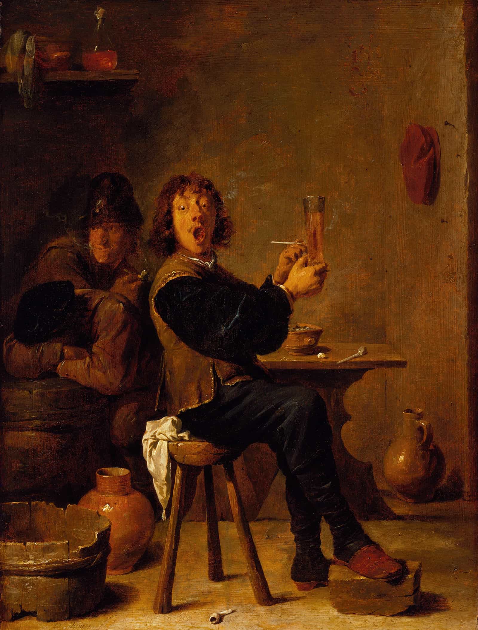 The Smoker by David Teniers The Younger