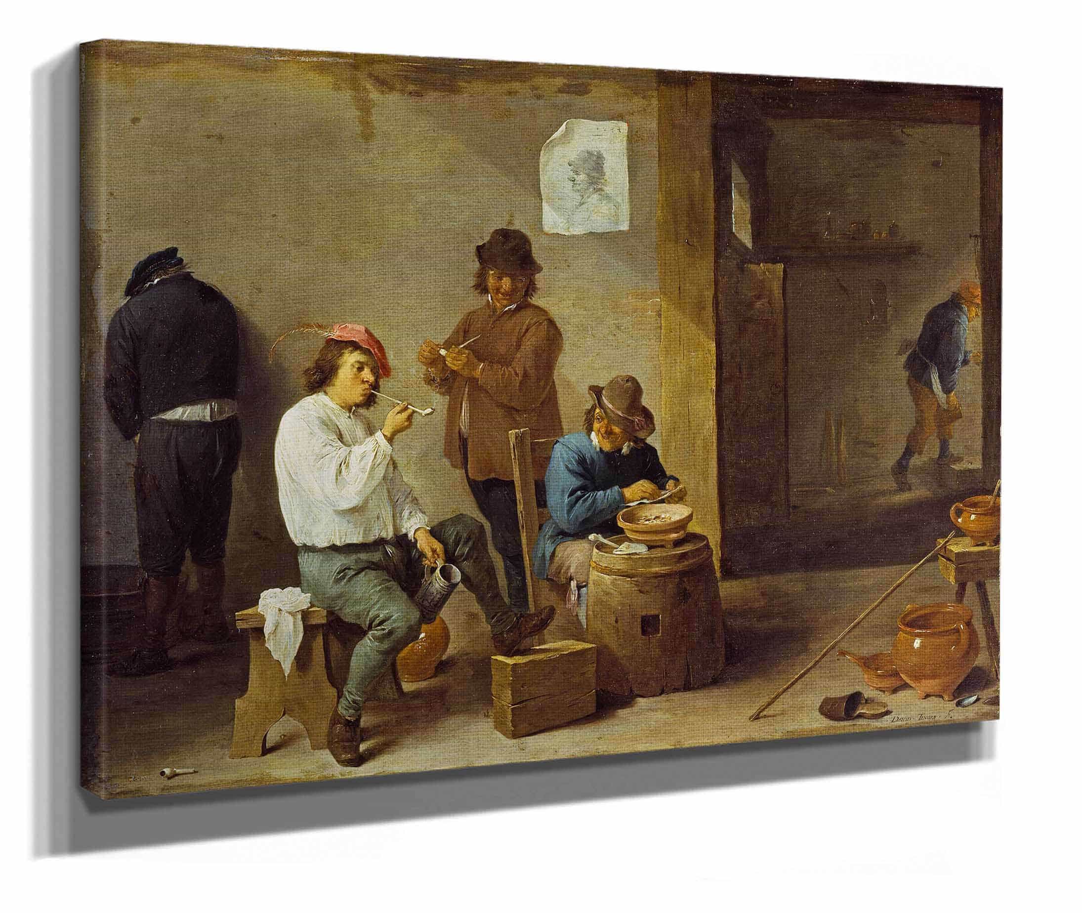 The Smokers by David Teniers The Younger