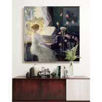 The Sonata by Childe Hassam