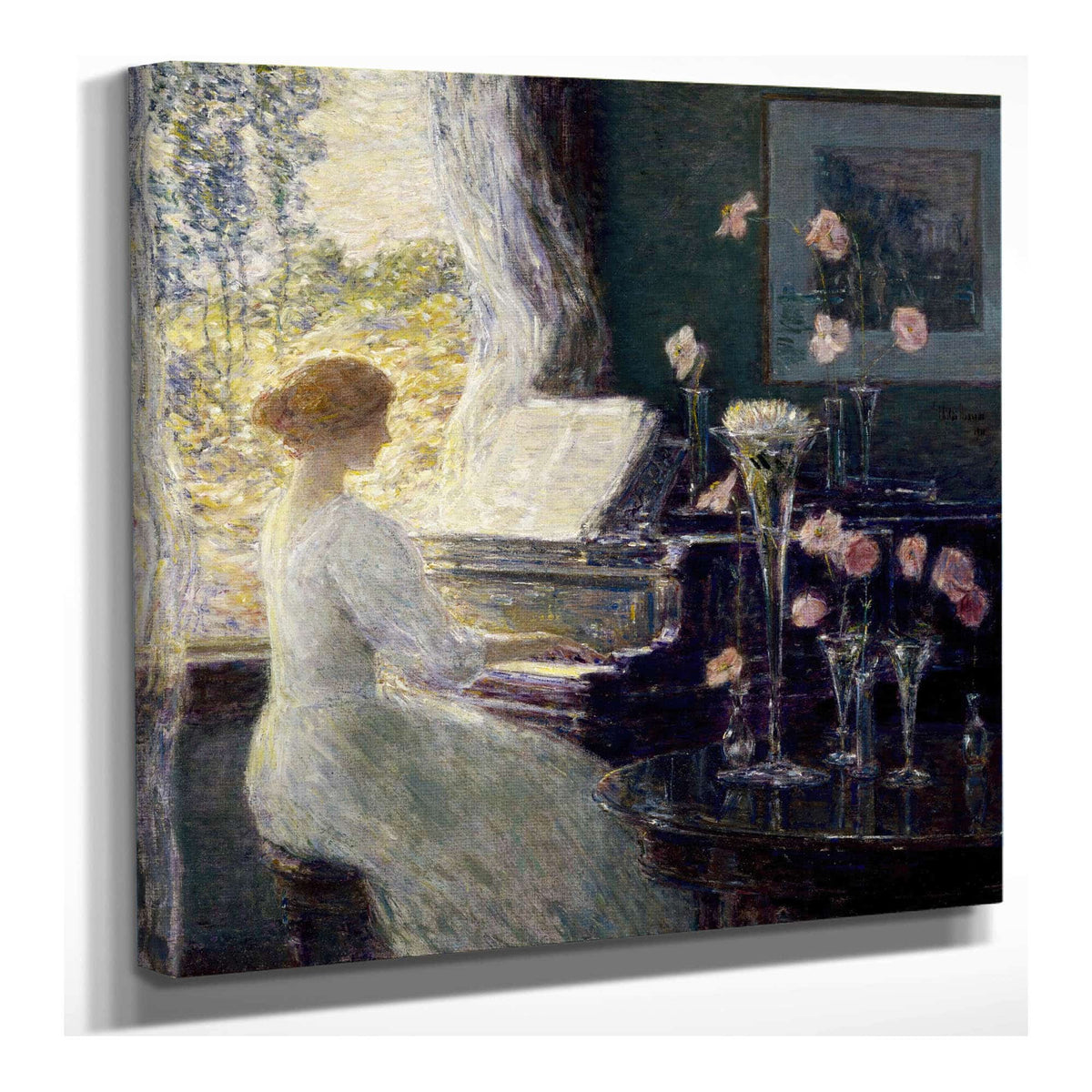 The Sonata by Childe Hassam