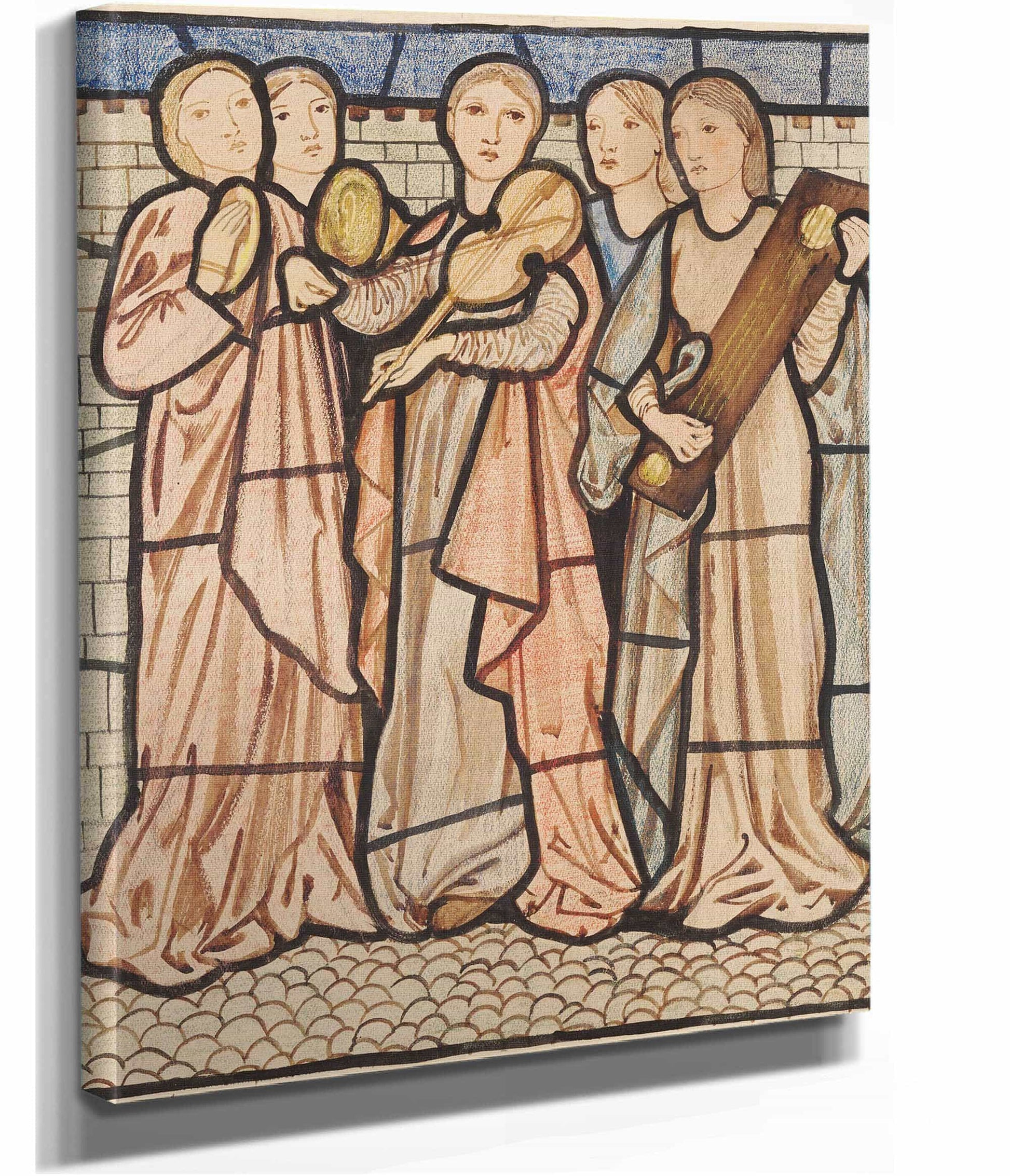 The Song Of Solomon I Charge You O Daughters Of Jerusalem by Sir Edward Coley Burne Jones