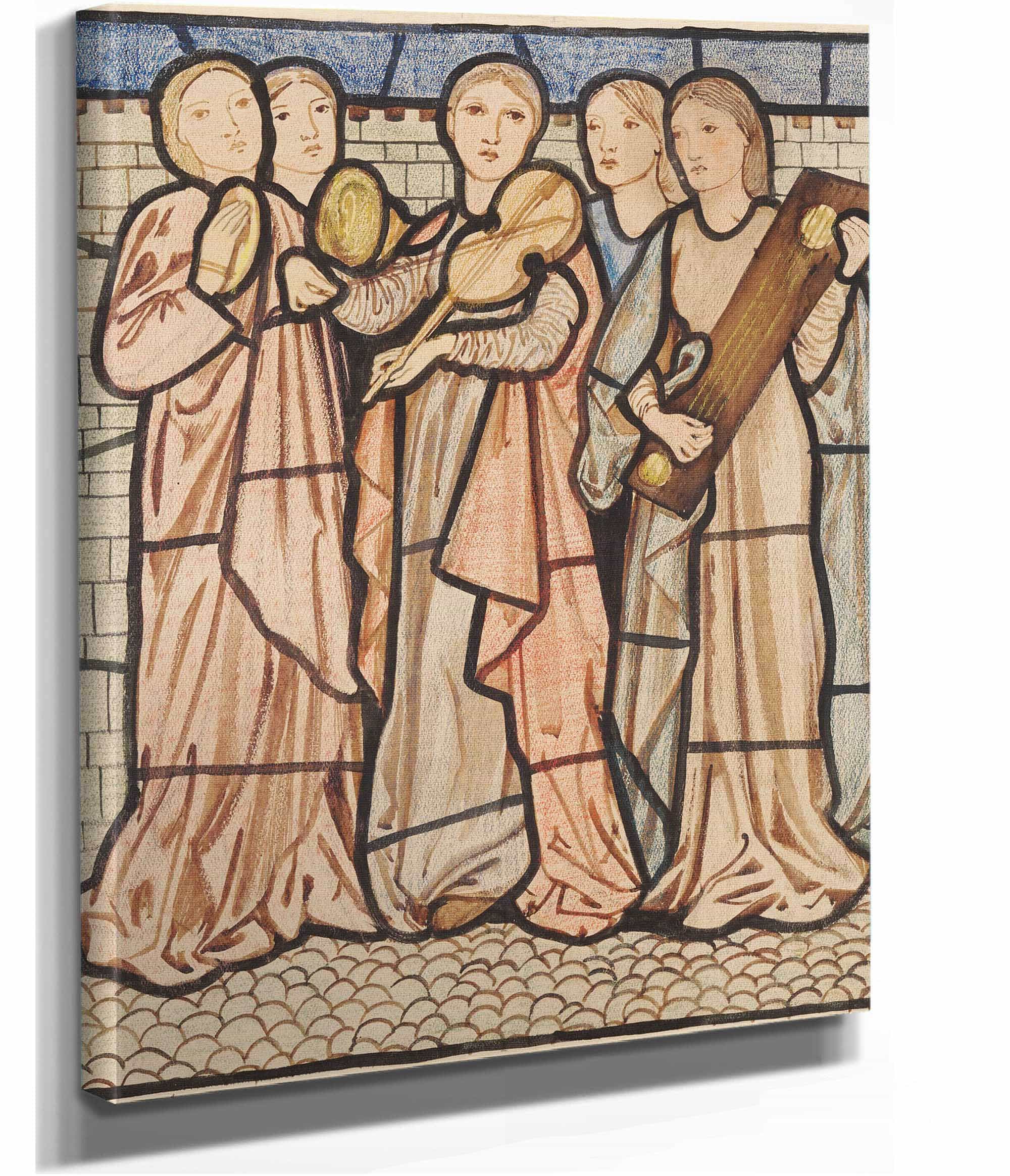 The Song Of Solomon I Charge You O Daughters Of Jerusalem by Sir Edward Coley Burne Jones