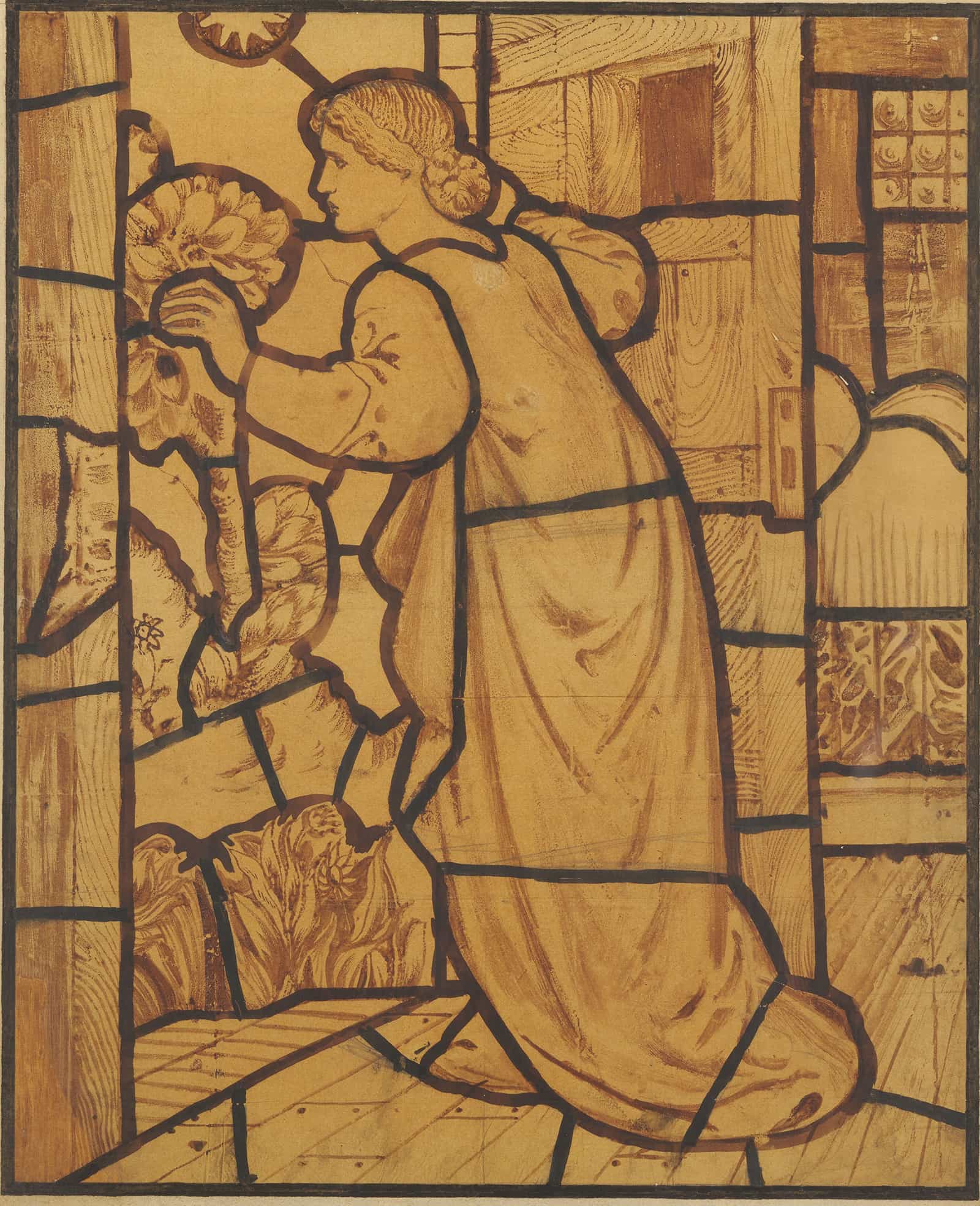 The Song Of Solomon I Opened To My Beloved by Sir Edward Coley Burne Jones
