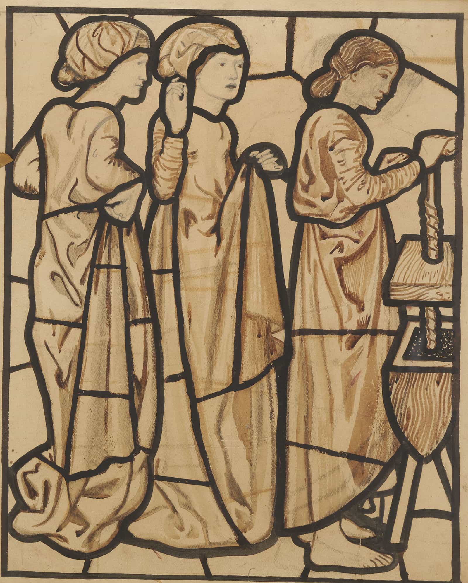 The Song Of Solomon My Mothers Children Were Angry With Me by Sir Edward Coley Burne Jones
