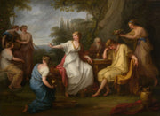 The Sorrow Of Telemachus by Angelica Kauffmann