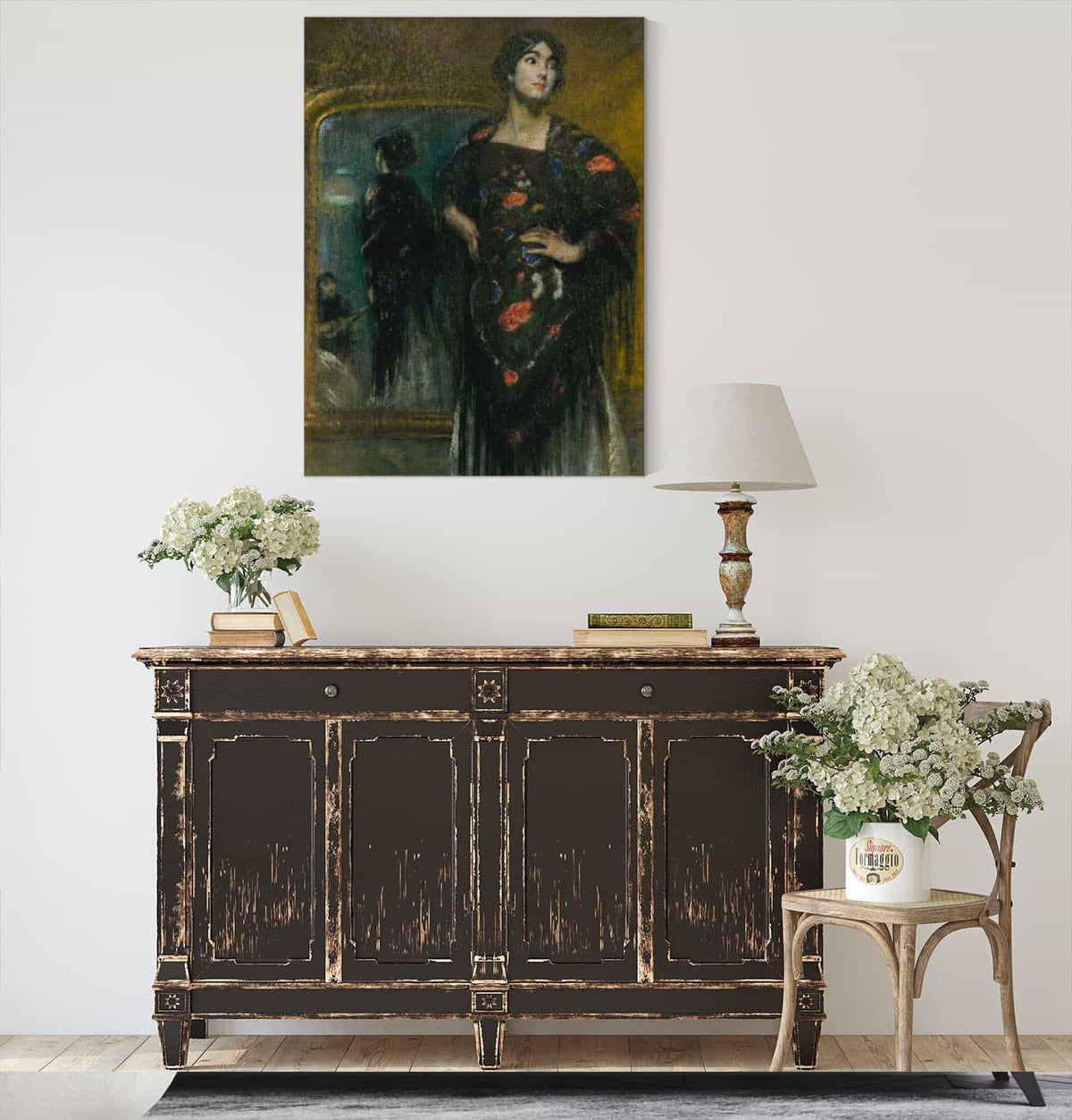 The Spanish Shawl by Alice Pike Barney