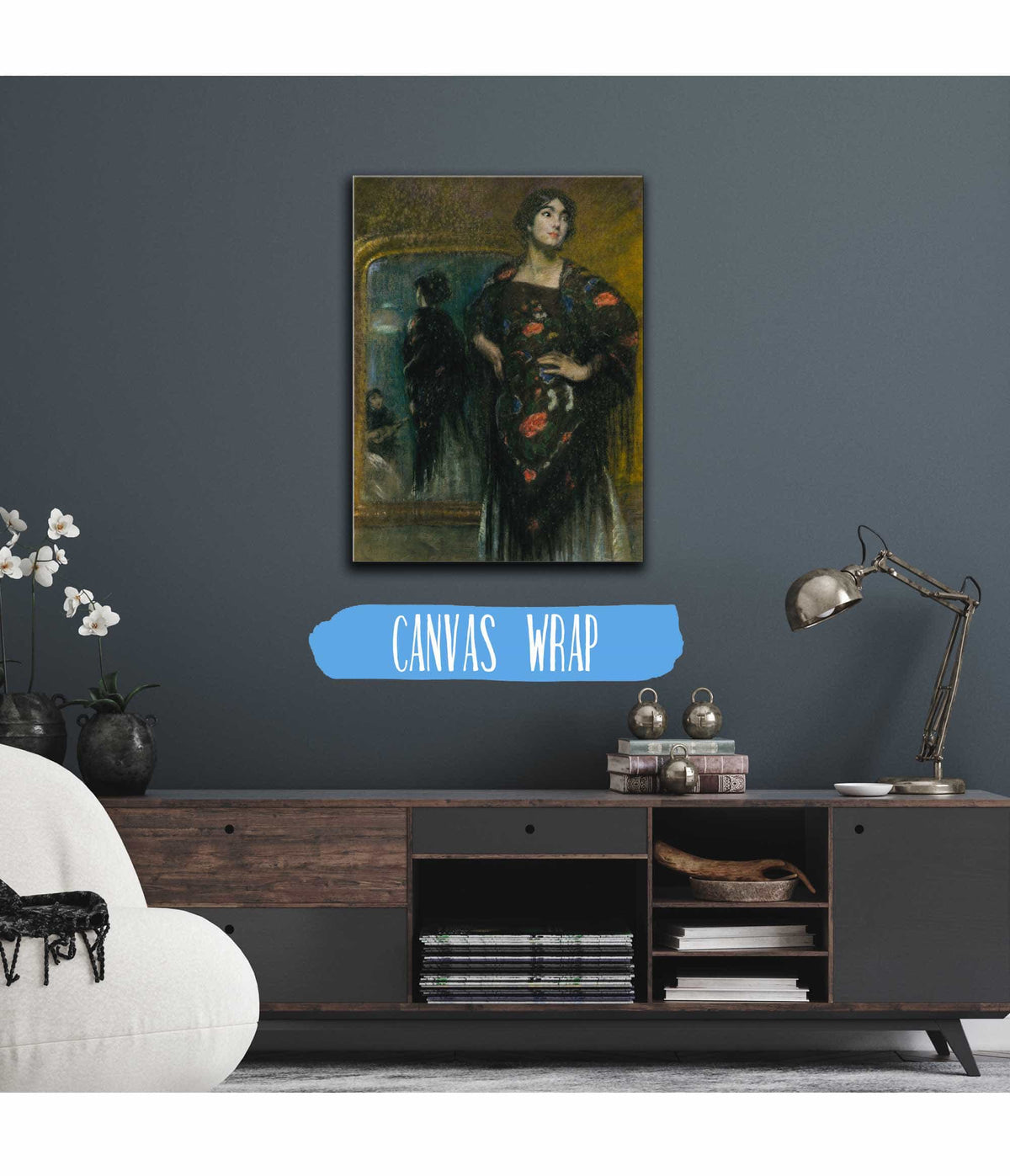 The Spanish Shawl by Alice Pike Barney