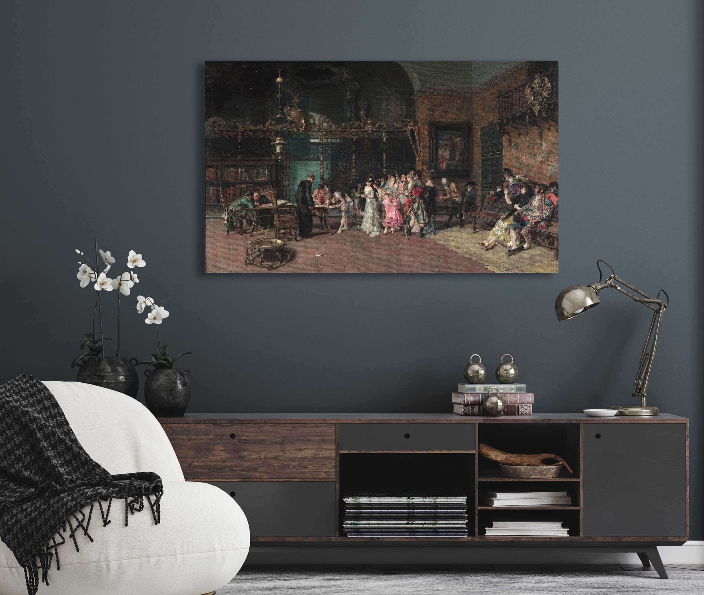 The Spanish Wedding by Mariano Fortuny Marsal