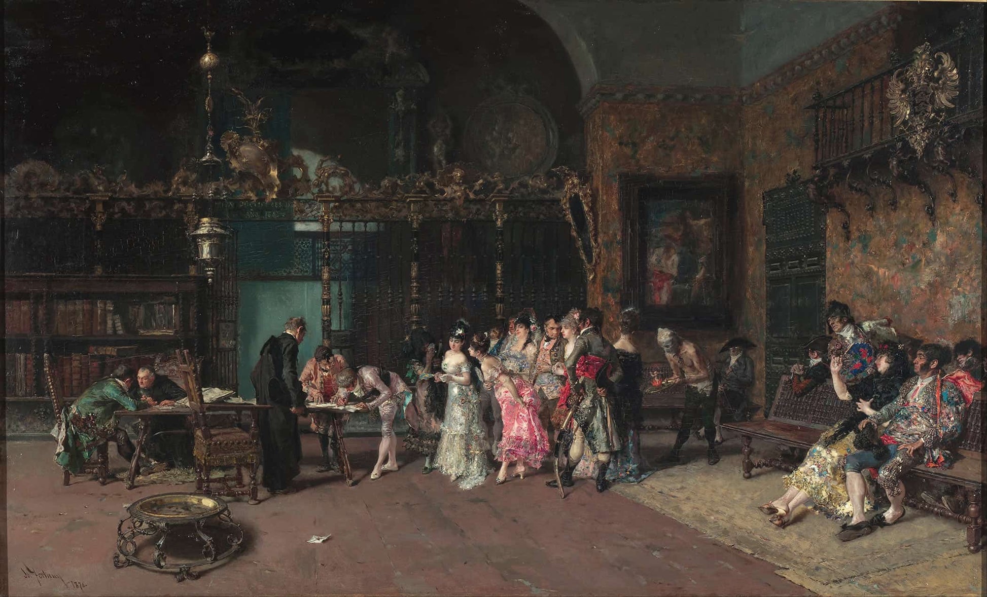 The Spanish Wedding by Mariano Fortuny Marsal