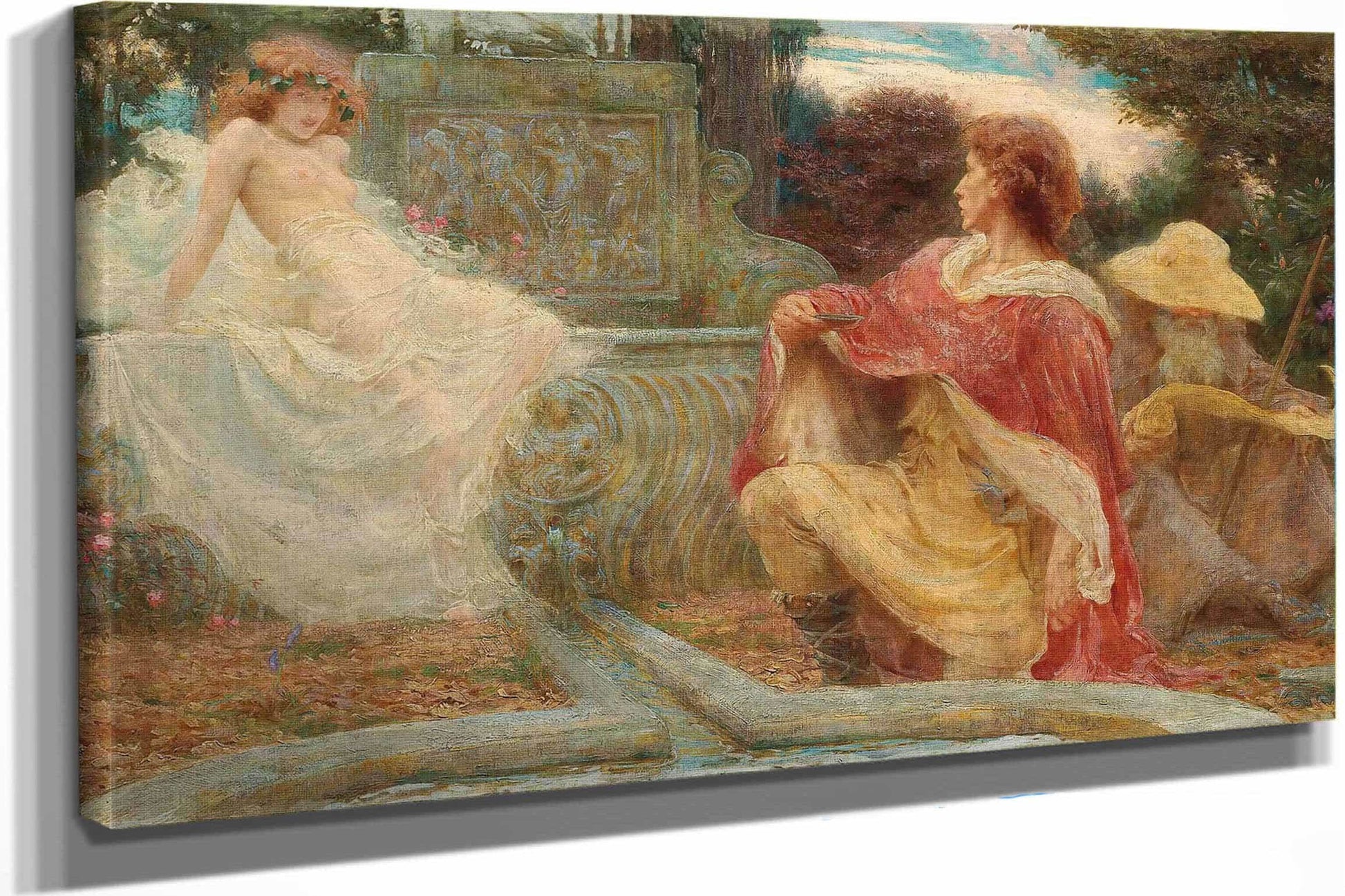 The Spirit Of The Fountain by Herbert James Draper