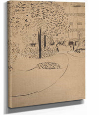 The Square by Edouard Vuillard