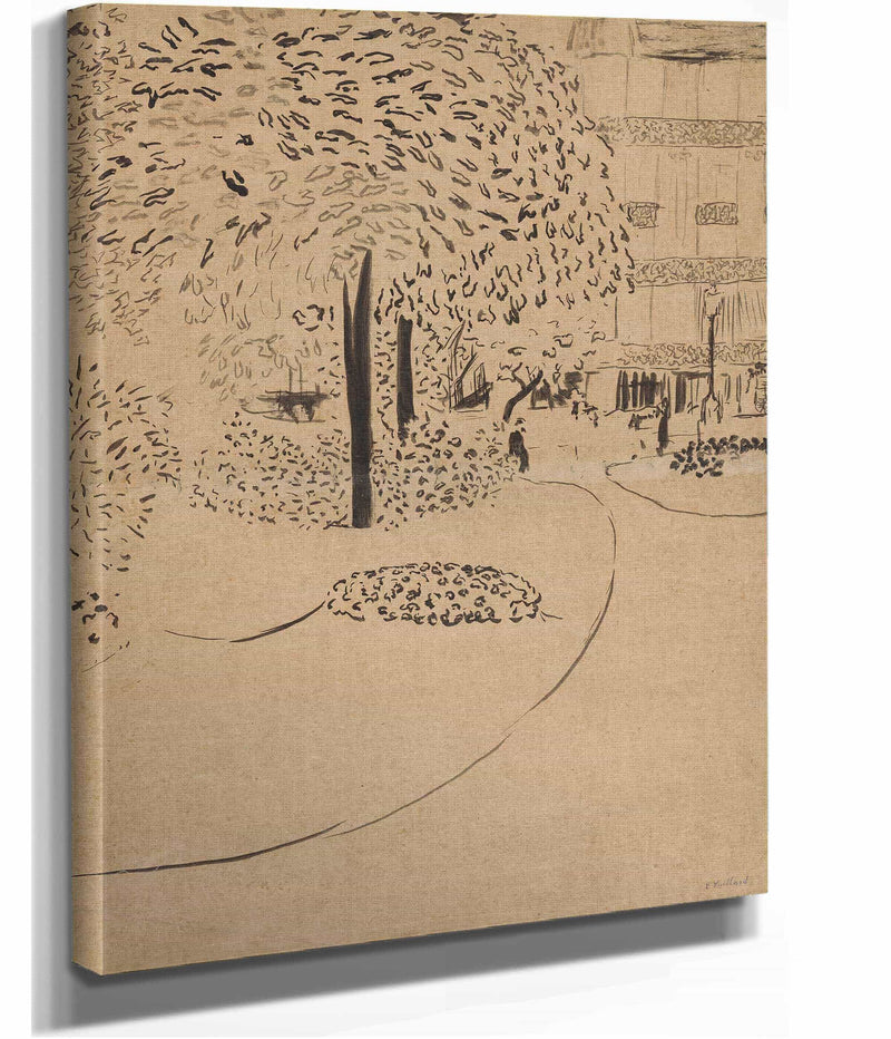 The Square by Edouard Vuillard