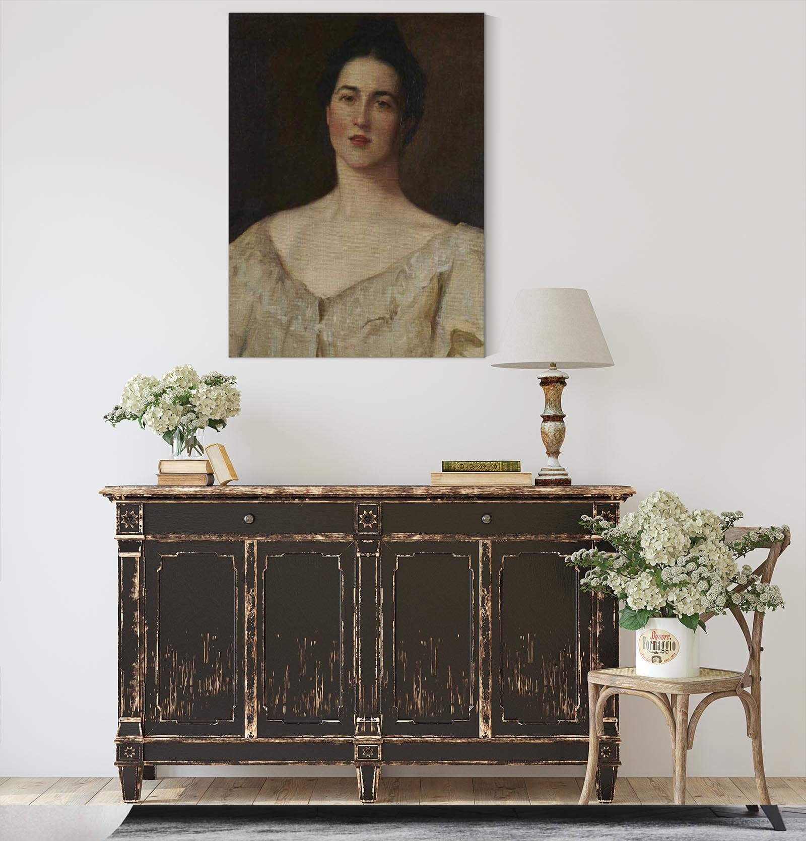 The Stately Model by William Merritt Chase