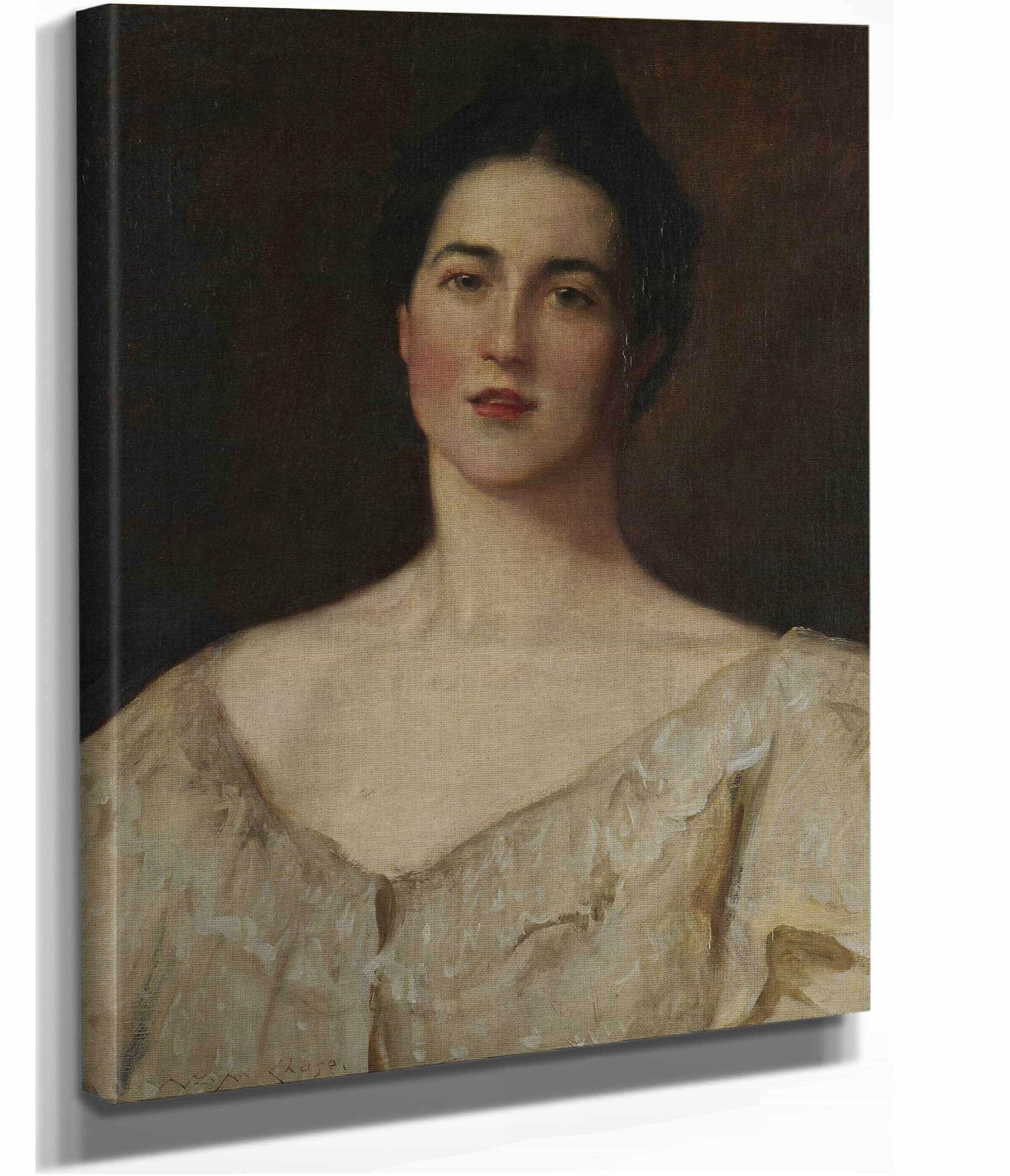 The Stately Model by William Merritt Chase