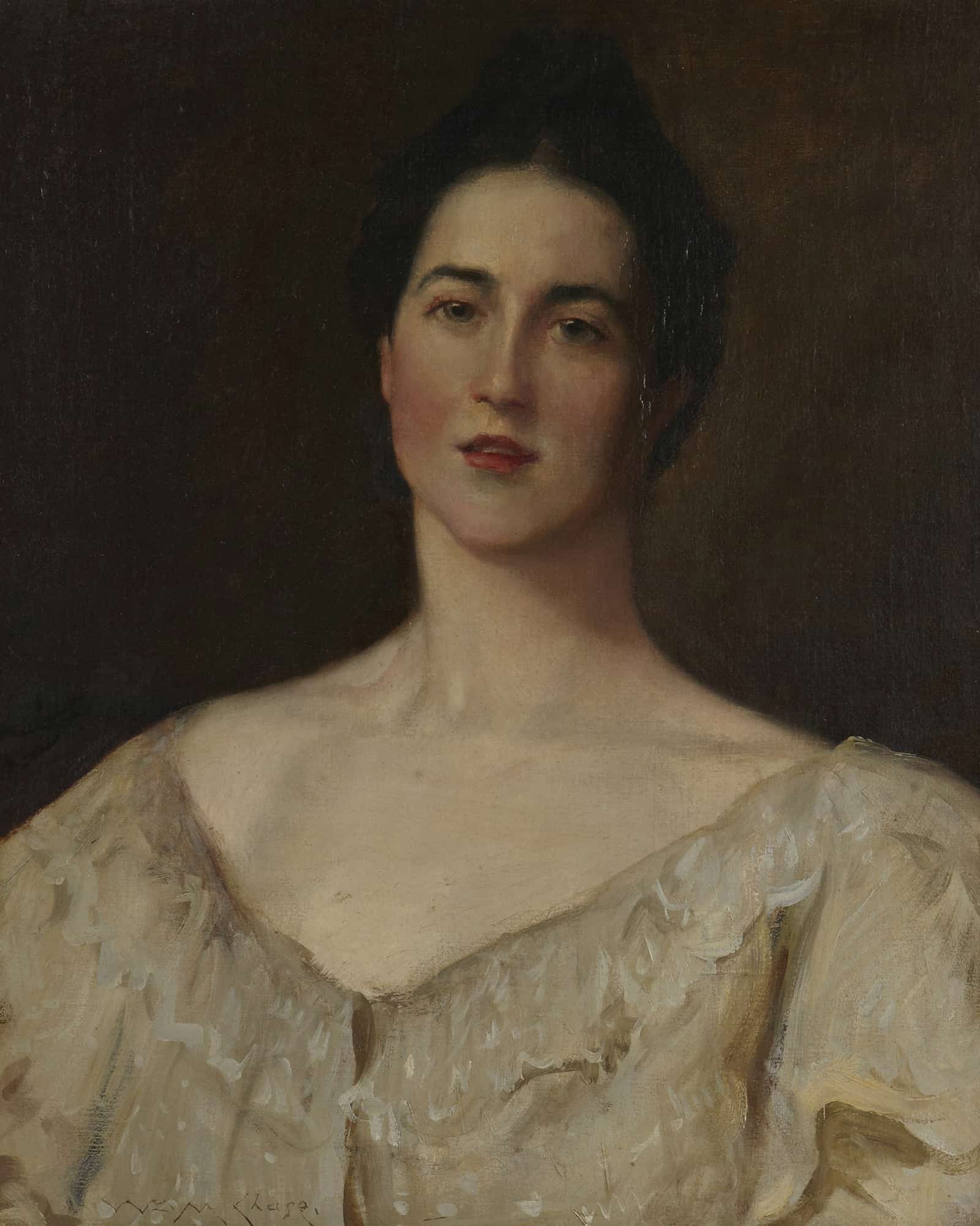 The Stately Model by William Merritt Chase
