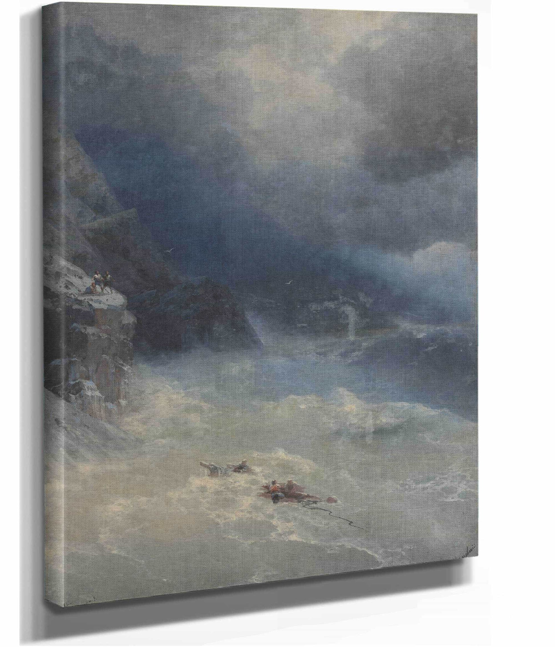 The Storm At Cape Aya by Ivan Konstantinovich Aivazovsky